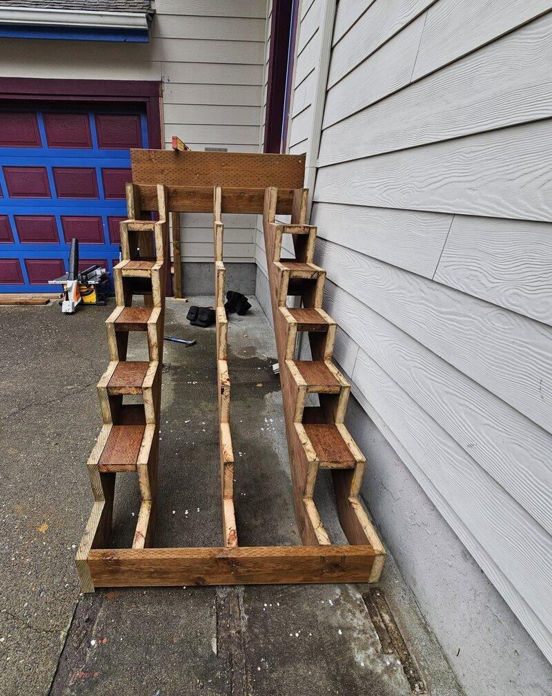 Entrance Deck and Stairs image 1