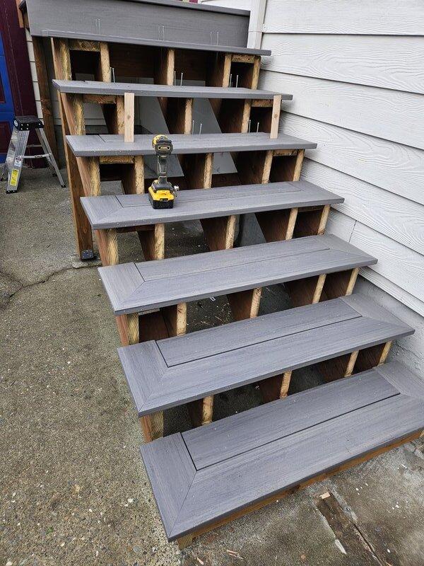 Entrance Deck and Stairs image 3