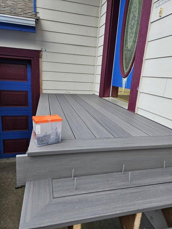 Entrance Deck and Stairs image 4