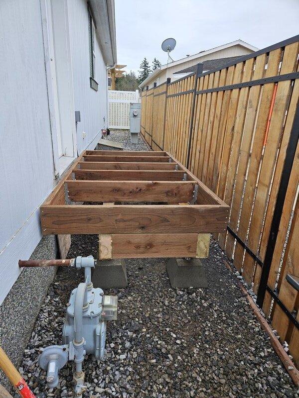 Deck on Side of House image 2