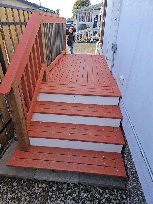 Deck on Side of House image 5