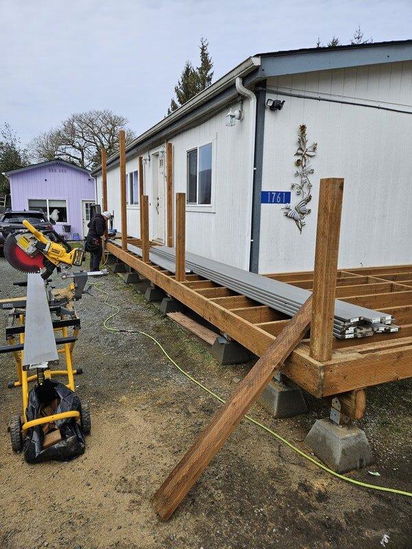 Wrap Around Deck with Ramp image 1