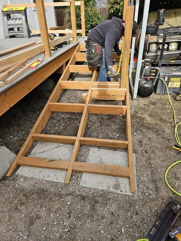 Wrap Around Deck with Ramp image 3
