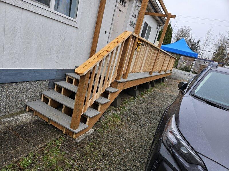 Wrap Around Deck with Ramp image 9