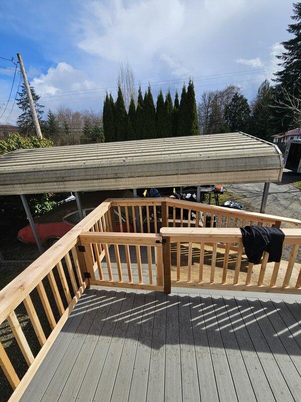 Wrap Around Deck with Ramp image 13